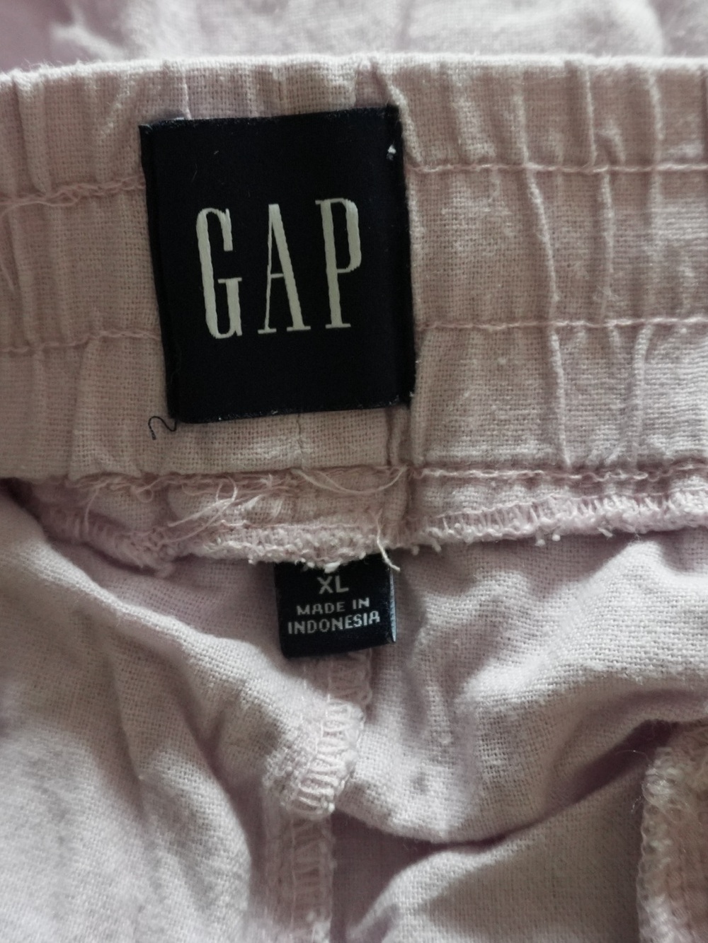 GAP Linen Blend Lilac Shorts - Picture 5 of 5